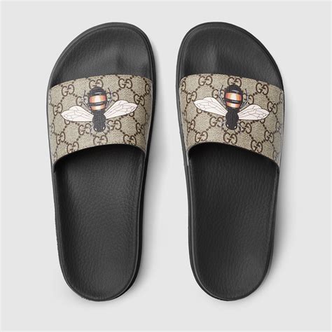 honey bee gucci slides|Gucci slides outlet.